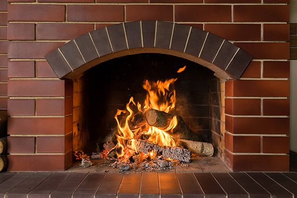 Painting Fireplace Bricks, How To Clean Brick Around A Gas Fireplace