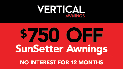 July Sunsetter Awning Promo - Vertical Chimney Care