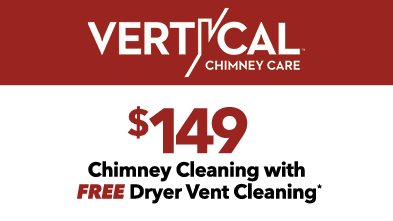 $149 Chimney Cleaning Sweep | Free Dryer Vent Cleaning | Vertical Chimney Care | Chicago, IL